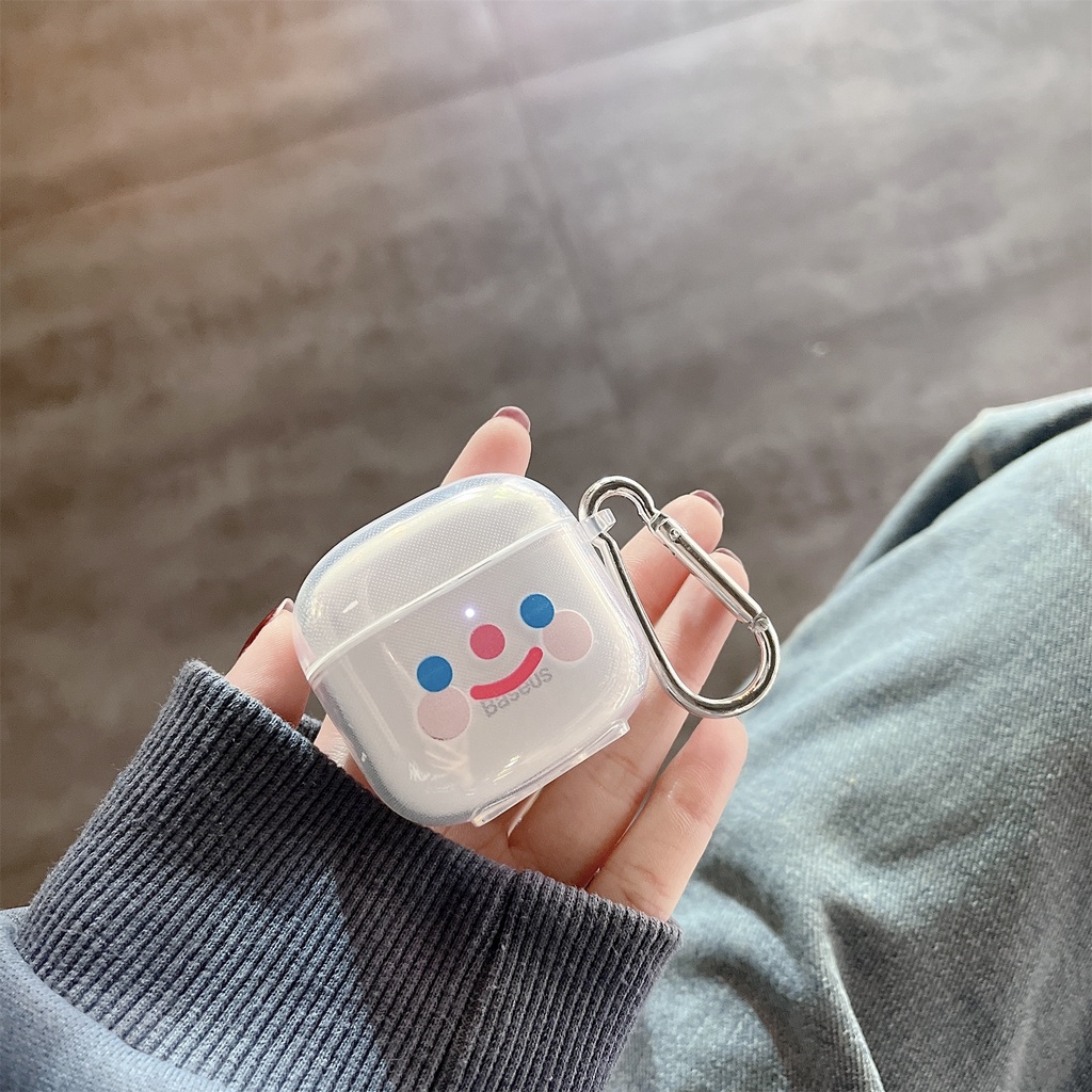 Vỏ TPU Mềm Trong Suốt Bảo Vệ Hộp Sạc Tai Nghe Không Dây Baseus Bowie E3 TWS