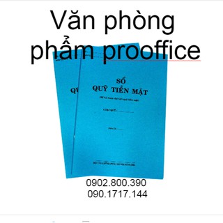 Sổ quỹ tiền mặt
