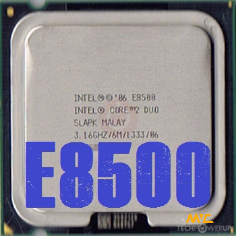 CPU Intel Core™2 Duo Processor E8500, E8400 sk 775 kèm keo tản nhiệt