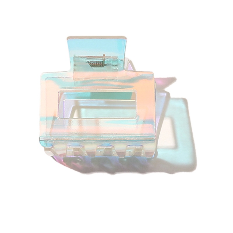 Kẹp Tóc Móng Vuốt Trong Suốt Màu Sắc Gradient Dành Cho Bạn Gái