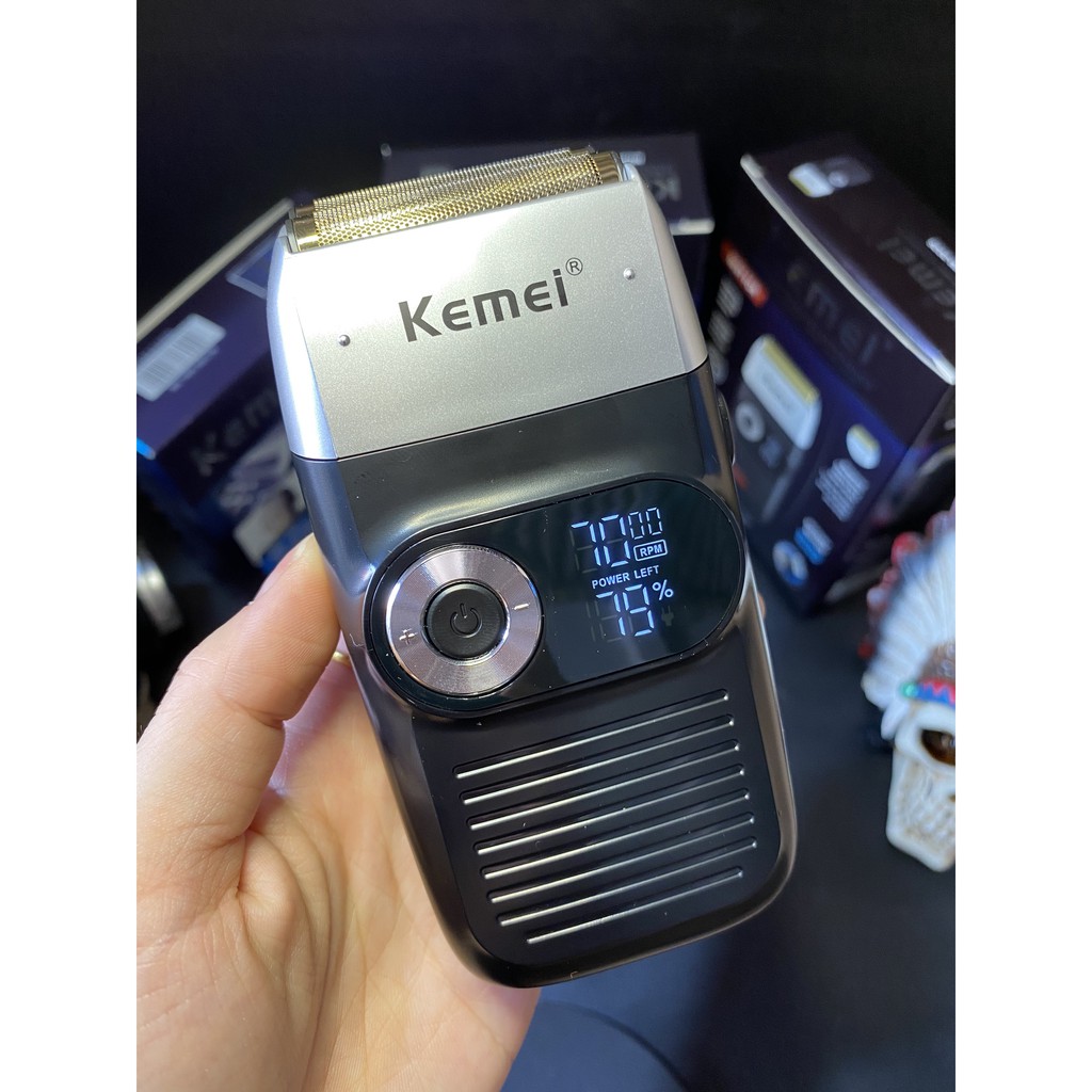 MÁY CẠO RÂU CAO CẤP Kemei 2026 2027 1102 2024