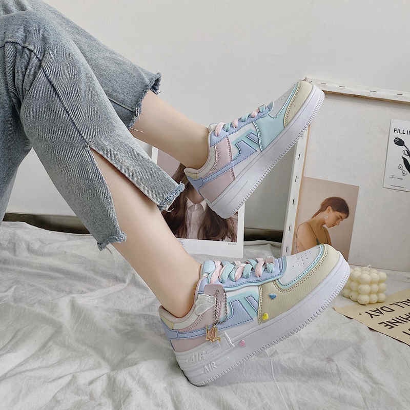 Giày thể thao nữ đẹp, giày sneaker nữ đi chơi phối màu xinh xắn PK 149