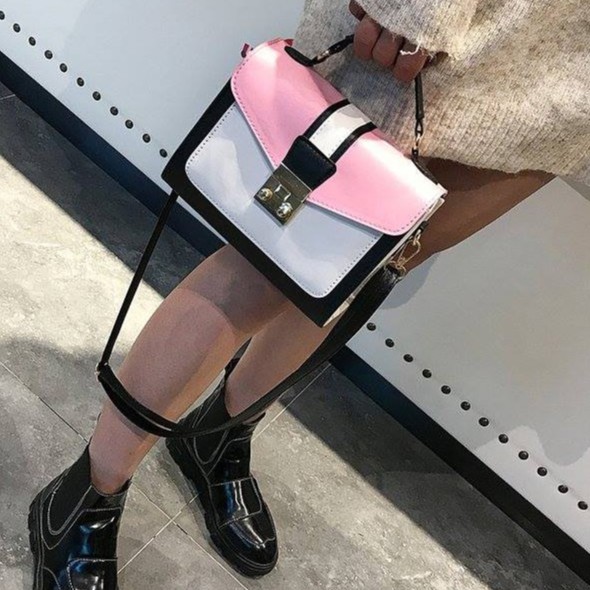 Túi Xách Pha Màu Thời Trang NTBO05 | BigBuy360 - bigbuy360.vn