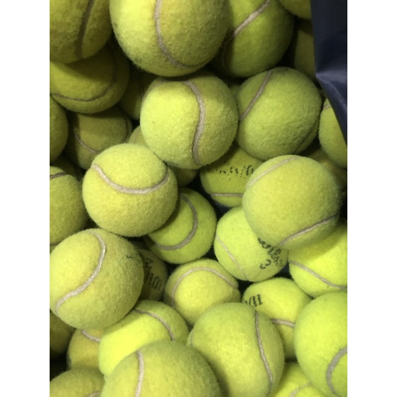 Banh tennis cũ loai 1 - cho thú cưng chơi- trẻ em hoặc người tập chơi