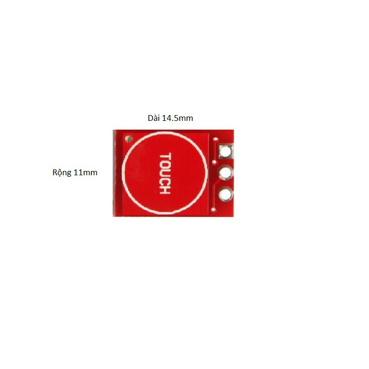 module phím cảm ứng điện dung - cảm biến chạm
