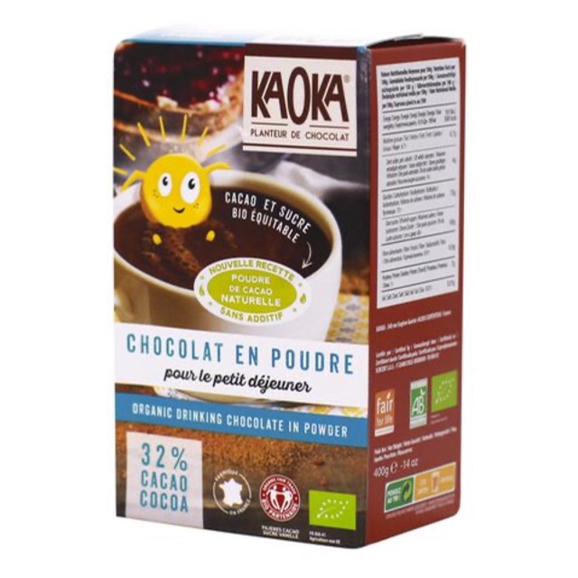 [KAOKA] BỘT CACAO HỮU CƠ KAOKA (gói lẻ 50g)