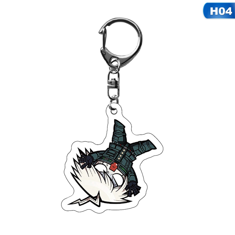 Móc Khóa Acrylic Họa Tiết Hoạt Hình Danganronpa V3: Killing Harmony Saihara Shuichi Kokichi Oma