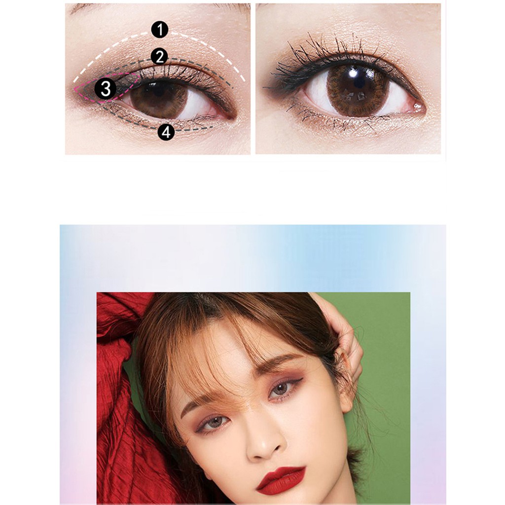 Phấn mắt 18 ô New NUDE CaiJI Eyeshow Palette chính hãng nội địa Trung CAIJI No. CJ-018 | BigBuy360 - bigbuy360.vn