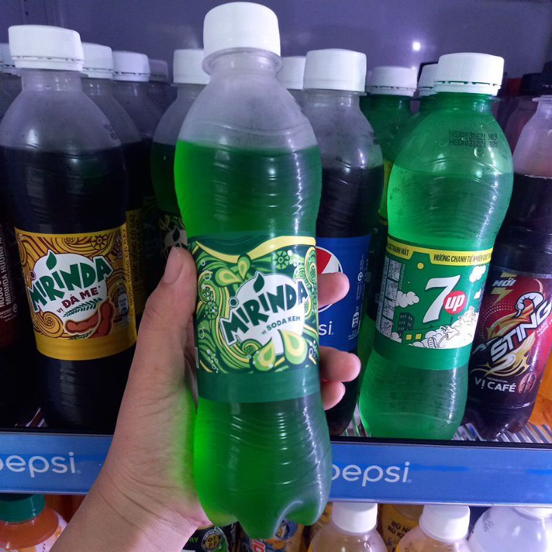 THÙNG MIRINDA SO KEM 390ML X 24 CHAI