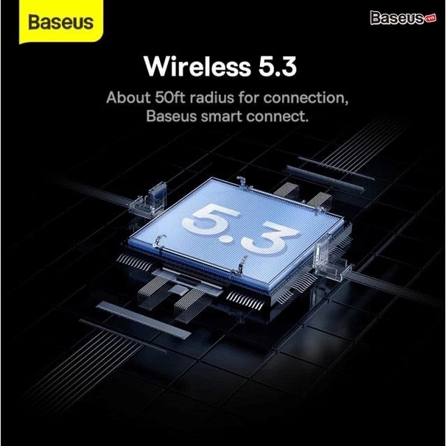 Tai nghe Bluetooth Baseus Bowie E3- tai nghe không dây kết nối qua app, định vị, pin đốc sạc tới 25h