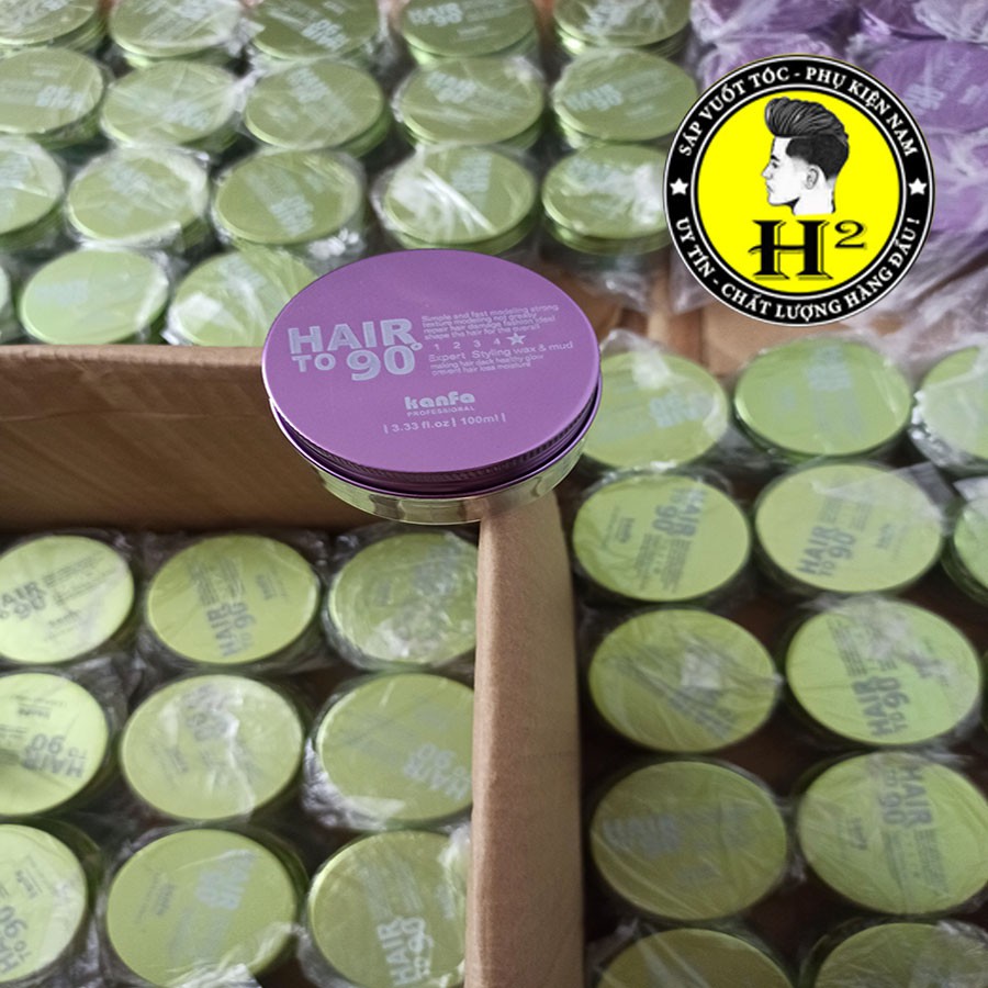 Sáp vuốt tóc Nam Nữ Hair to 90 Kanfa