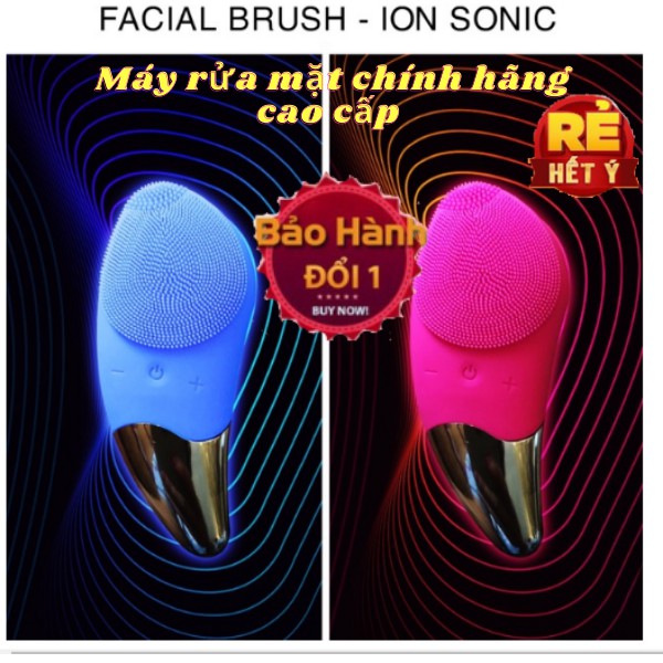 [CHÍNH HÃNG 1 ĐỔI 1] Máy Rửa Mặt Massage Nâng Cơ- Xoá Nhăn, Sonic Facial Brush 3 IN 1, Sóng siêu âm mới nhất 2020