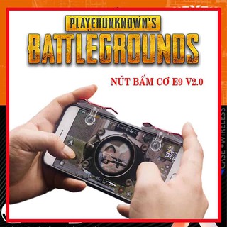 Bộ 2 Nút Bấm E9 Chơi Pubg Mobile, Ros Mobile Cực Nhạy - Phiên Bản Nút Cơ Cực Nhạy, Chơi Cực Đã (bản nâng cấp 2019)