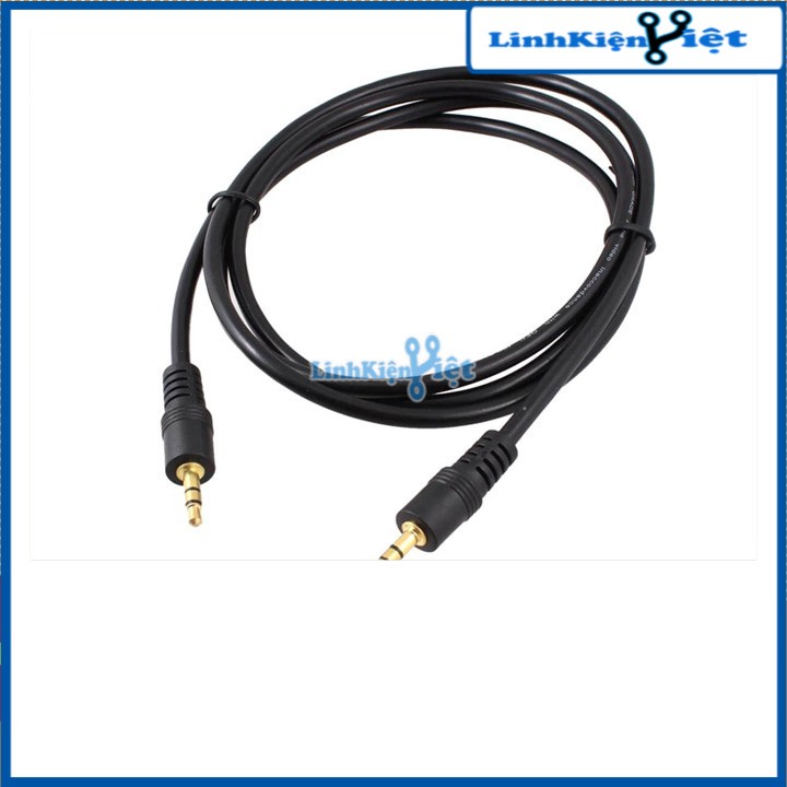 Dây Audio 3.5mm 2 Đầu Đực 1.5m