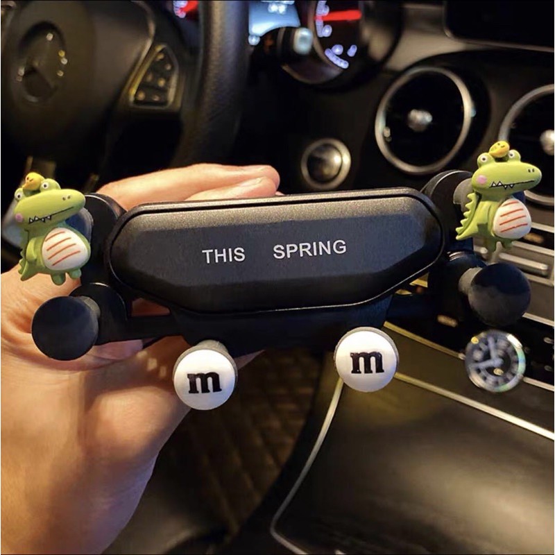 Giá Đỡ Điện Thoại Thông Minh Có Thể Phù Hợp Cho Mọi Dòng Điện Thoại ❤️ Phụ Kiện Trang Trí Xe Hơi