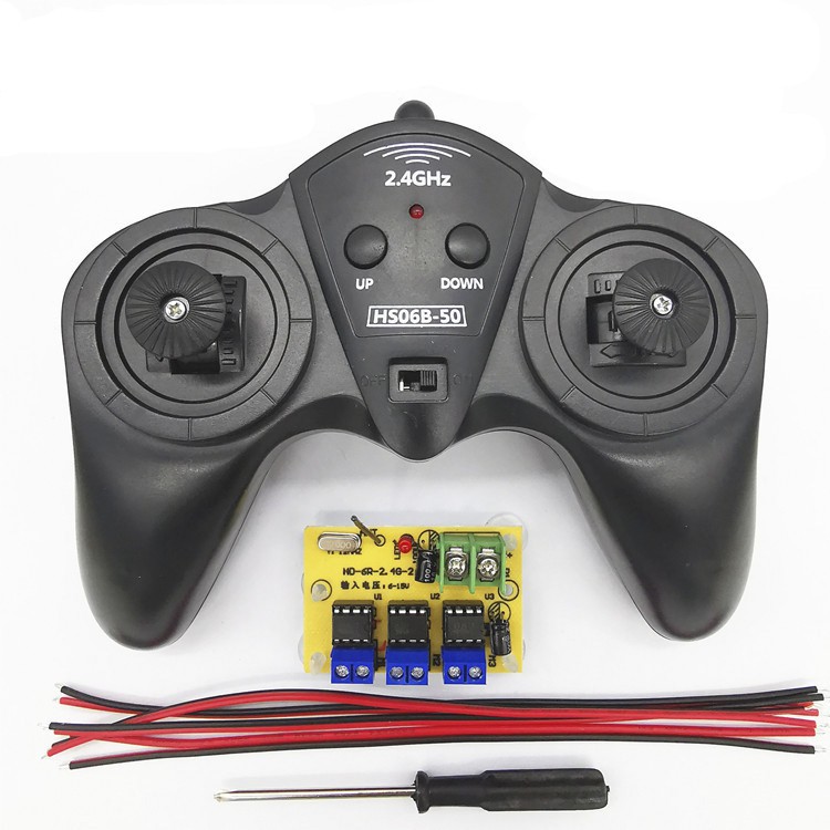 Bộ điều khiển 06 kênh đk 3 motor đảo chiều 6-15V