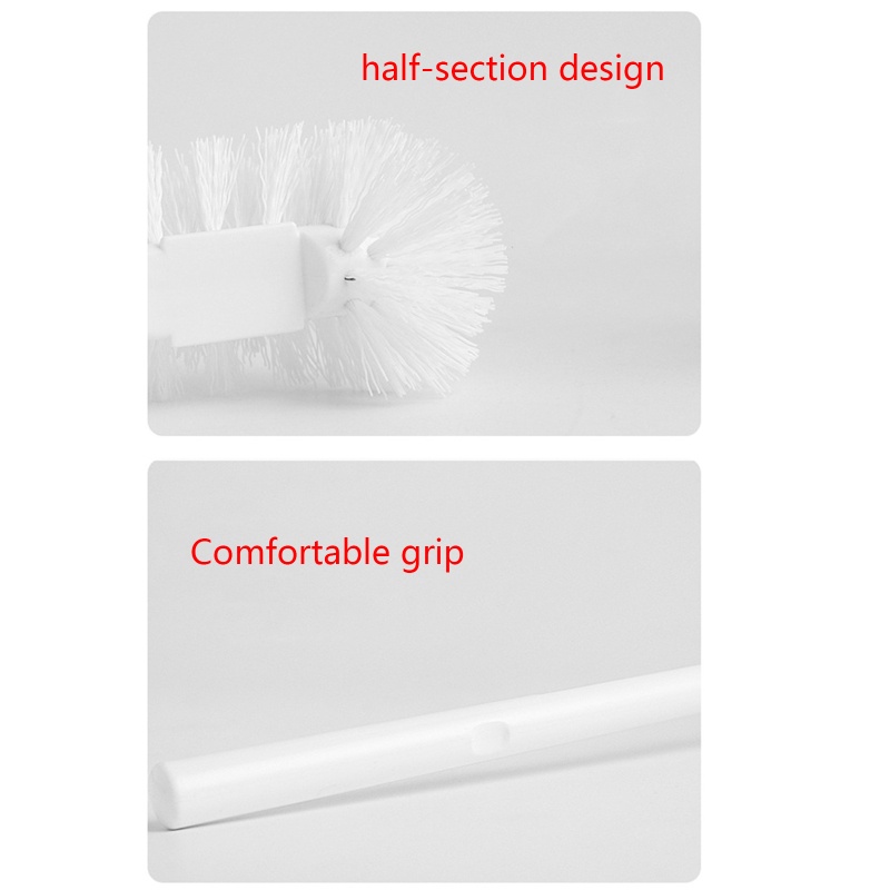 Bàn Chải Vệ Sinh Toilet Với Đế Cong Tiện Dụng