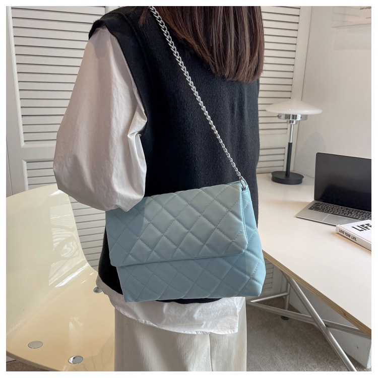 Túi Xách JASMIN NOIR Đeo Chéo Họa Tiết Sọc Ca Rô Thời Trang Dành Cho Nữ