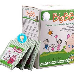 Cốm BigBB xanh - Hỗ trợ giúp trẻ ăn ngon, tăng sức đề kháng (16 GÓI)