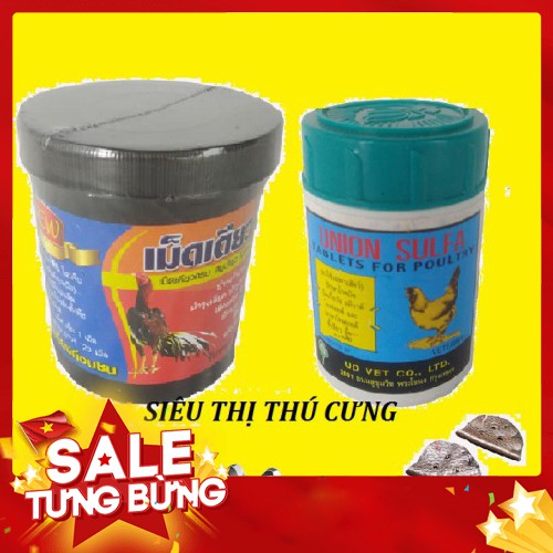 [ HỖ TRỢ PHÍ VẬN CHUYỂN ] COMBO THUỐC BỔ NỘI TẠNG VÀ ĐI ỈA CHO GÀ - TẶNG BAO MỎ DA
