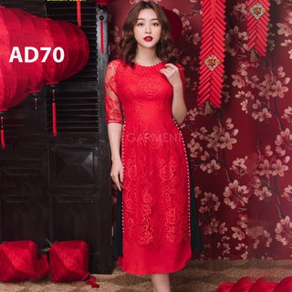 Áo dài tết- áo dài cách tân size 46-66kg