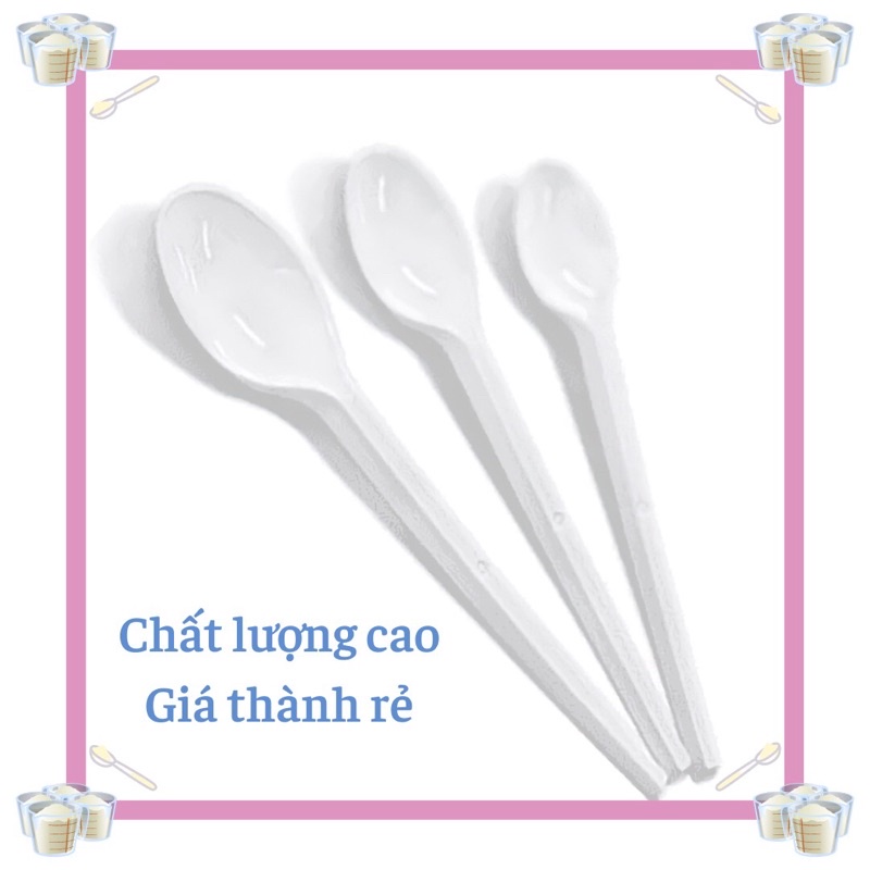 1 cái - Muỗng nhựa khuấy dung dịch nuôi tinh thể