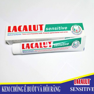 Kem chống ê buốt và hôi răng LACALUT SENSITIVE
