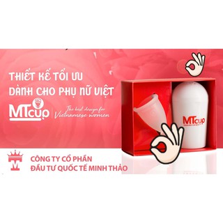 Bộ CÔC NGUYỆT SAN MT cup - Giá THANH LÍ sốc