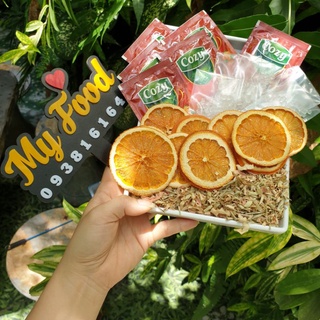 Một gói trà đào Cam sả