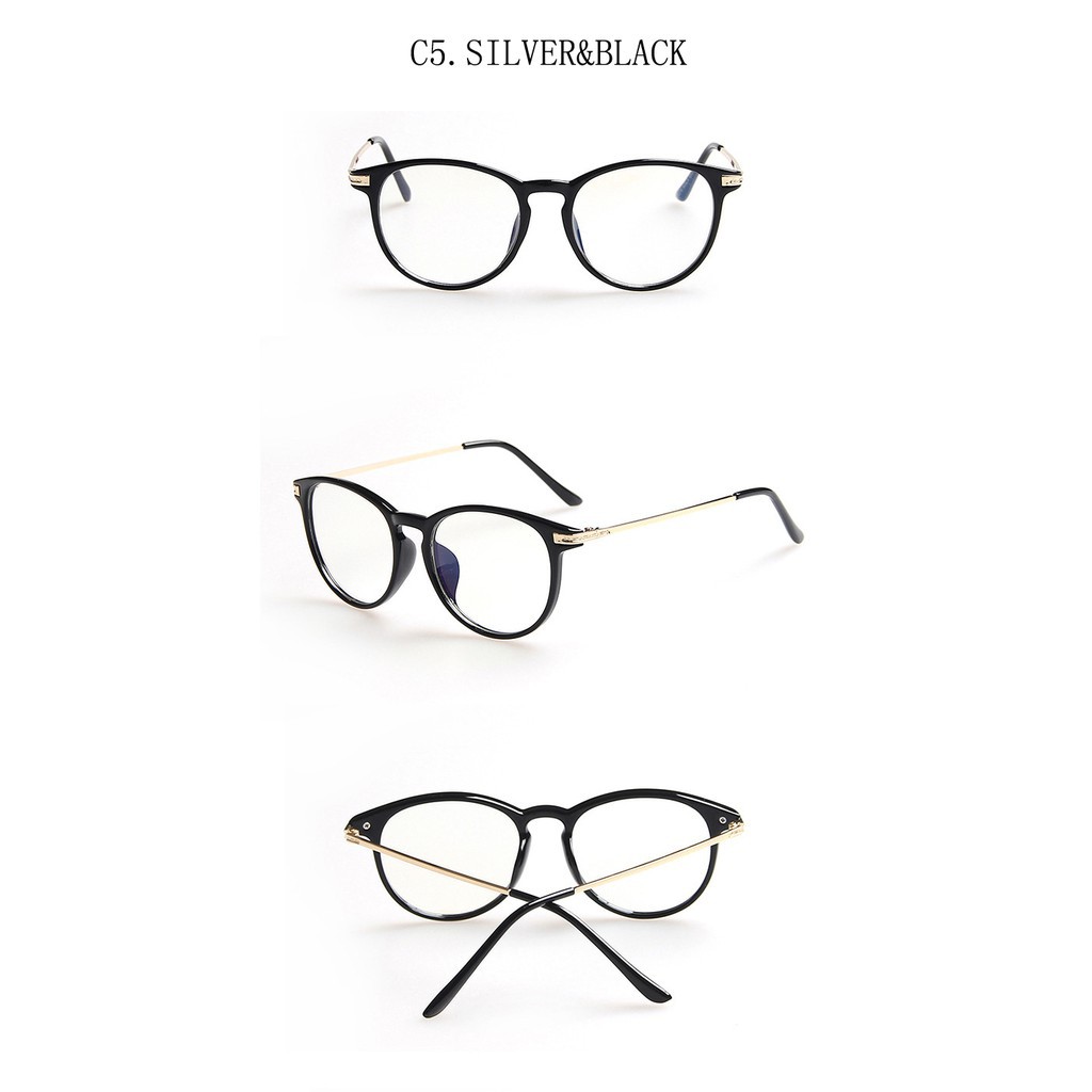 Kính mắt gọng kim loại kiểu dáng cổ điển thời trang balo local brand | BigBuy360 - bigbuy360.vn