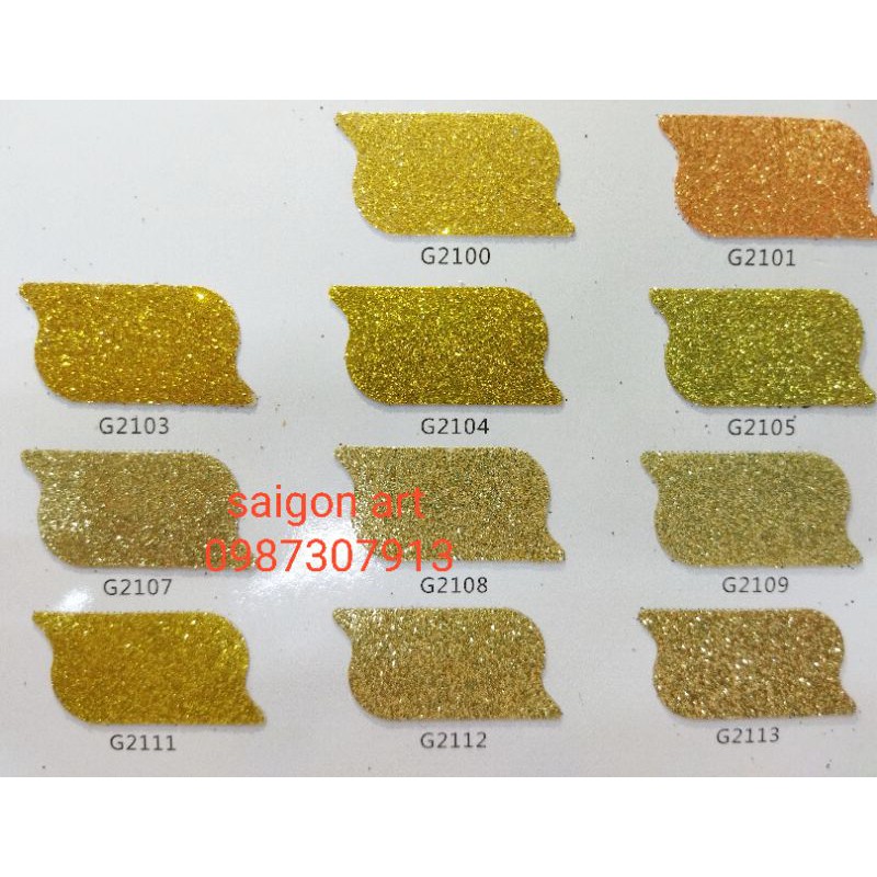 Kim Tuyến Màu Trang Trí Tiệc, Rắc Tết Size Vừa 64(0,2mm) 100g