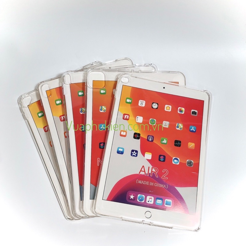 Ốp lưng trong cho iPad Mini 4/5/6, Air 3/10.5&quot; (2019), iPad 9.7&quot;, 10.2 Gen 7/8/9 2021, Pro 11/12.9 inch (2017/2018/2020)