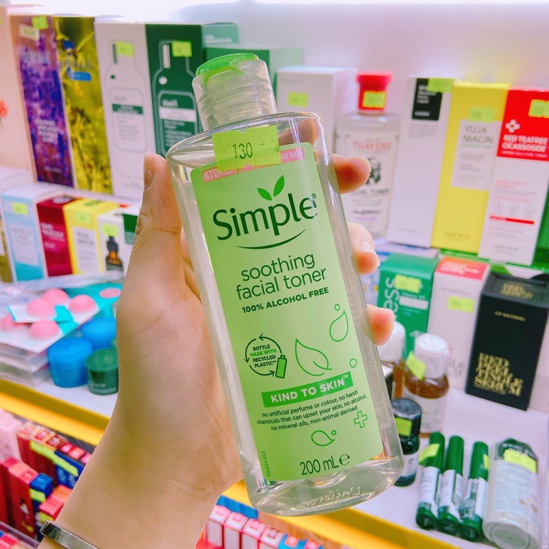 Toner Simple cho da nhạy cảm 200ml