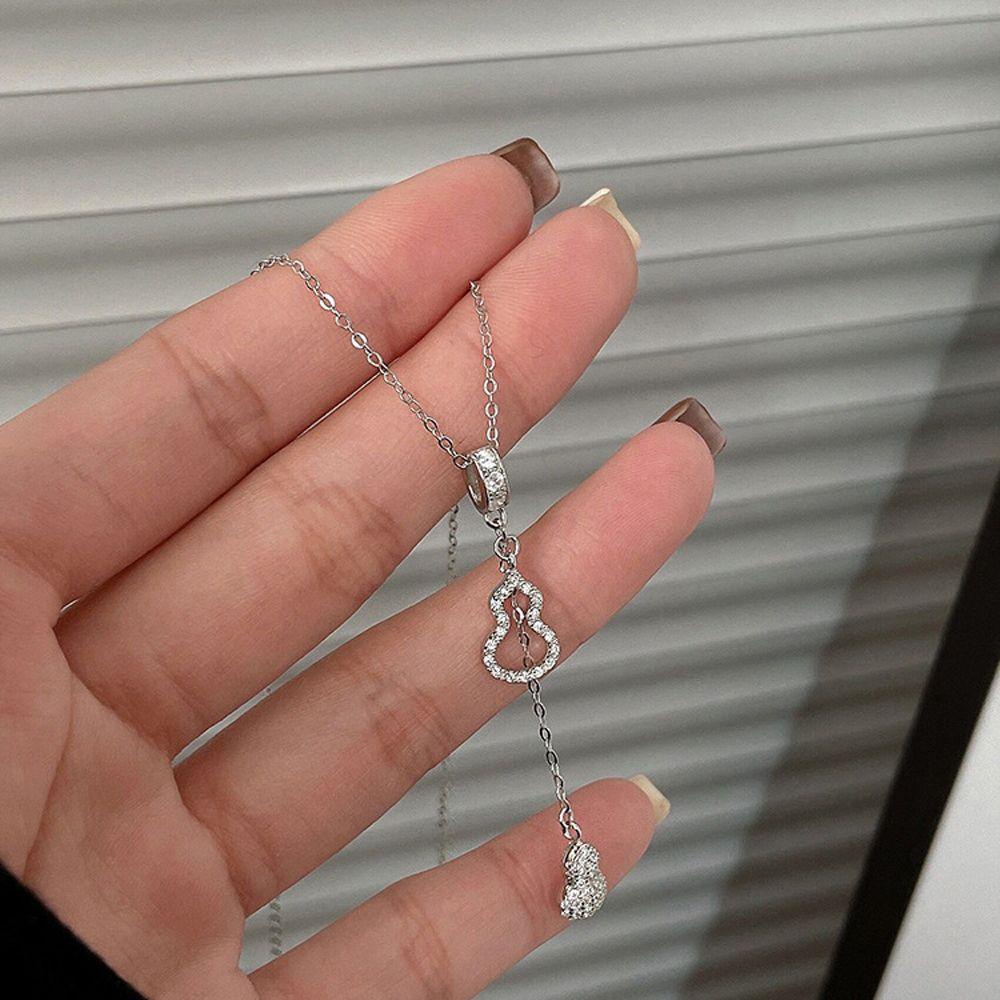 Vòng cổ Mặt Hình Hồ Lô Sang Trọng Phong Cách Vintage Dành Cho Nữ|Trang Sức Thời Trang