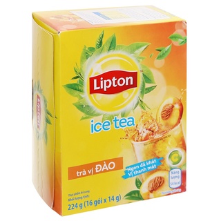 Trà Lipton Ice Tea vị đào 224g (16 gói x 14g)