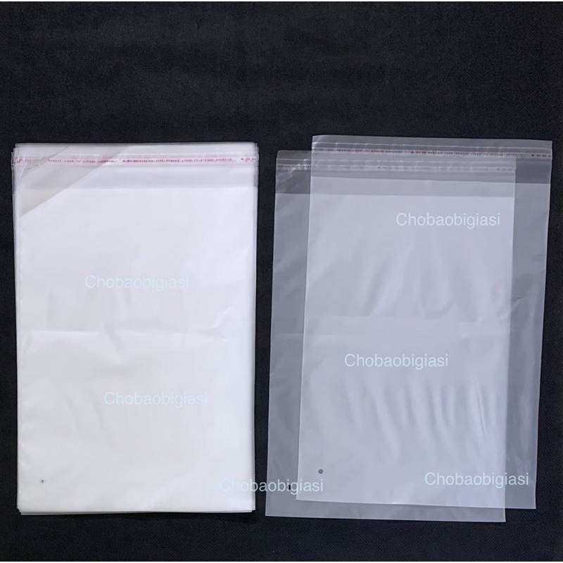 {Giá sỉ 10kg/size} Túi mờ dán keo (loại mờ) chuyên đựng quần áo, chất túi sang trọng (sp y hình)