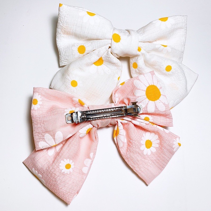 KẸP tóc nơ to phong cách Hàn quốc