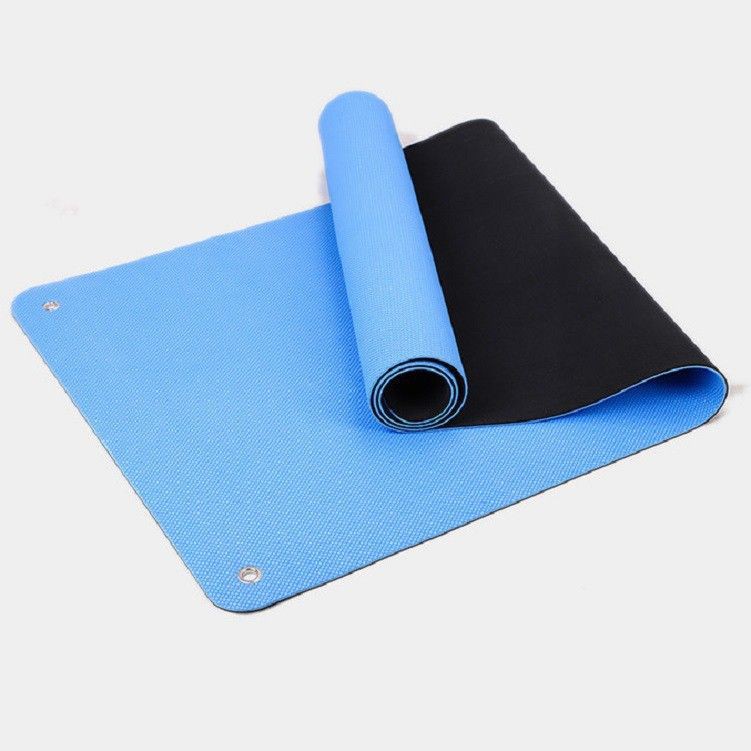 [HOT] Thảm Tập Yoga, Thảm Tập Thể Dục Chống Trượt TPE 2 Lớp 6mm Cao Cấp