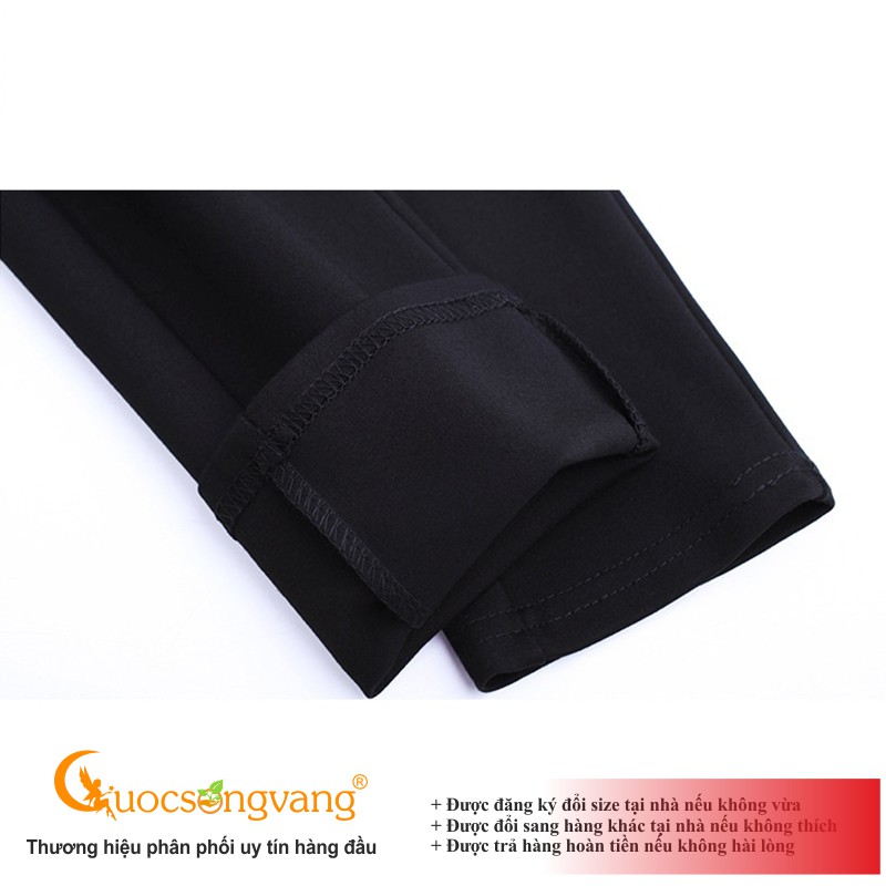 Quần nữ công sở ống ôm quần treggings lưng cao big size GLQ052 | WebRaoVat - webraovat.net.vn