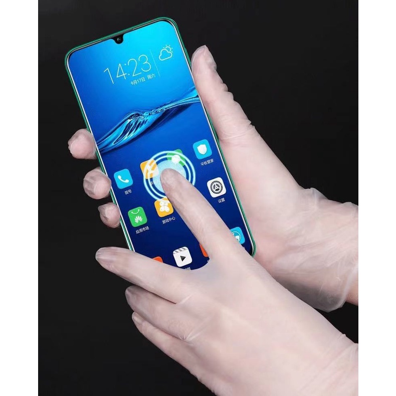 Găng tay làm bếp, bao tay nấu ăn siêu dai Victoria Bay chất liệu TPE không mùi hộp 100 cái