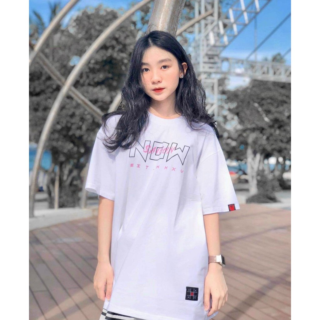 Áo Thun Local Brand Now Saigon Nam Nữ Tay Lỡ Oversize Unisex Full Mạc