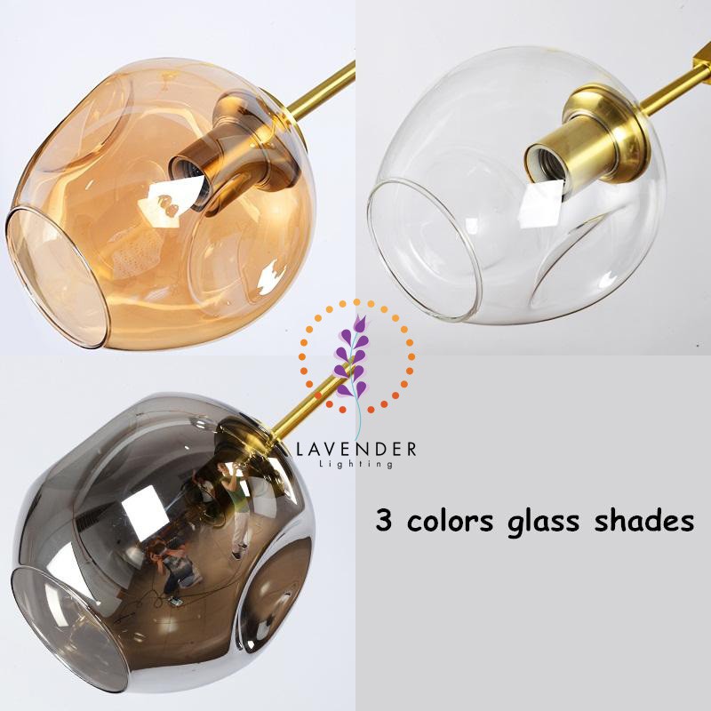 Đèn thả cành táo 6 Bòng đèn thả 8 bóng