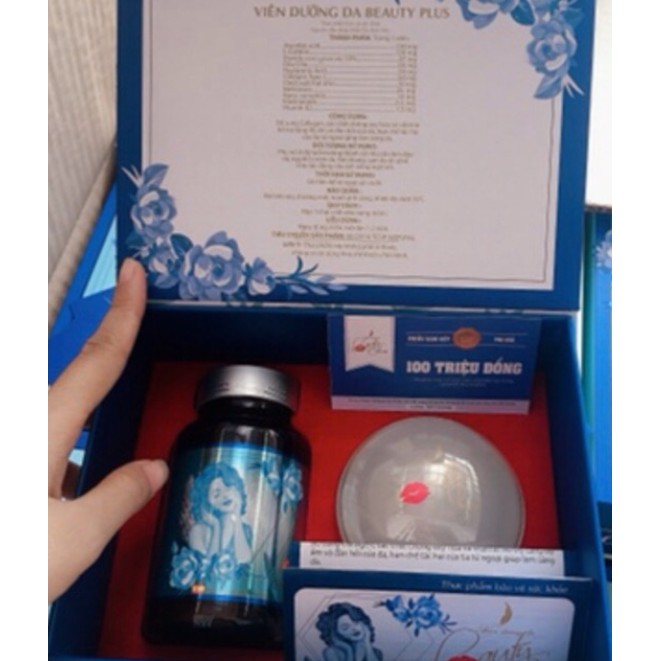 Viên uống trắng da Ngọc trinh beauty plus hàng chính hãng (TEM CÀO) | Thế Giới Skin Care