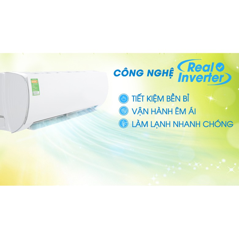 Máy lạnh Gree Inverter 1 HP GWC09FB-K6D9A1W (Miễn phí giao tại HCM-ngoài tỉnh liên hệ shop)