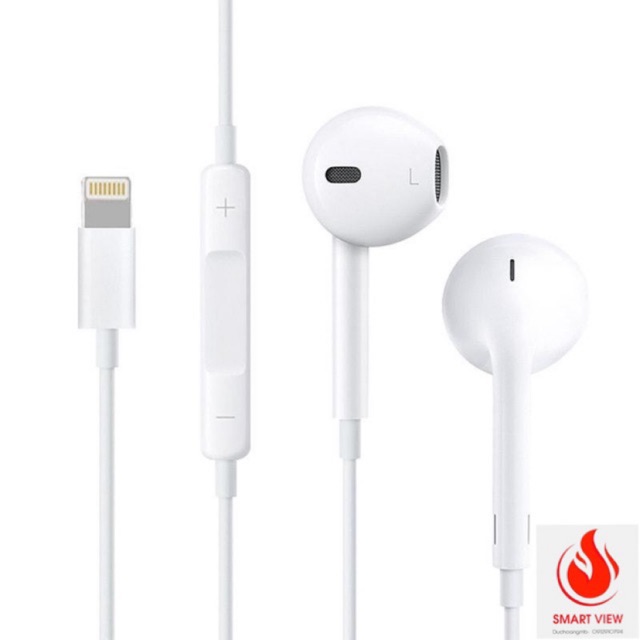 (SMV46) Tai nghe Apple EarPods Cổng Lightning bóc máy Iphone XS Max Chính Hãng