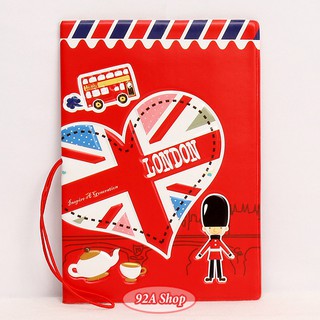 Vỏ hộ chiếu Passport london 3D
