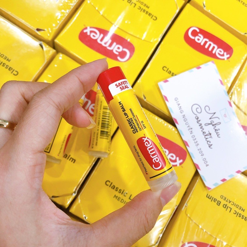 SON DƯỠNG MÔI CARMEX (KHÔNG MÙI)
