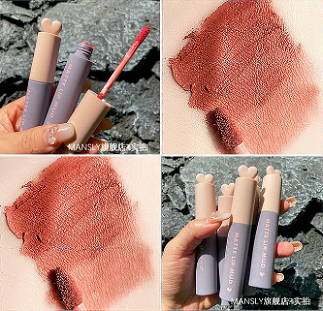 Son kem MANSLY Xinmu Chất Lì Mềm Mượt Như Nhung