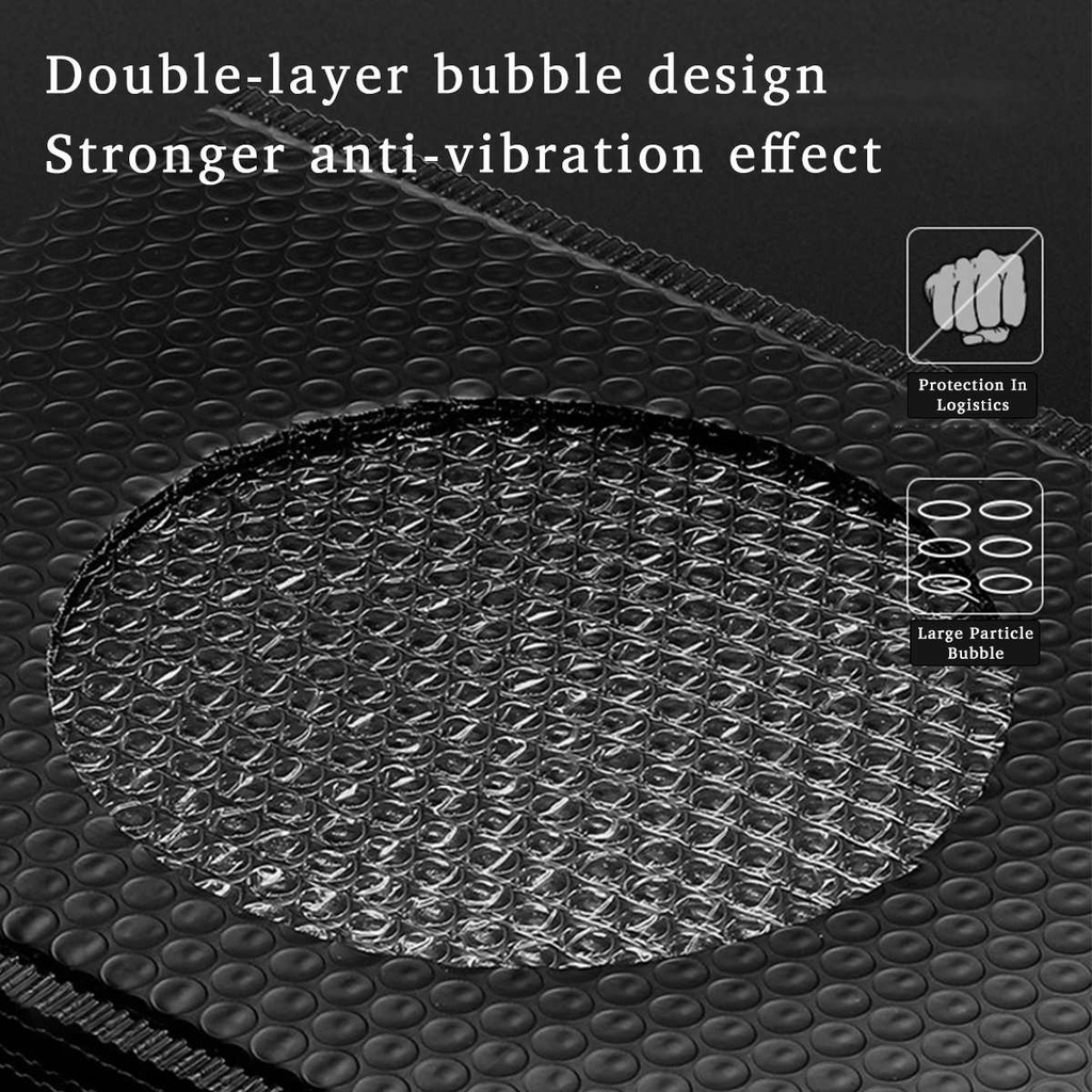 Phong Bì Màu Đen Bằng Polyethylene Chống Sốc Chống Thấm Nước Kích Thước 11*13cm