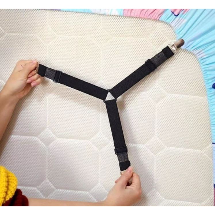 Bộ 4 kẹp ga giường drap chống xê dịch dododios